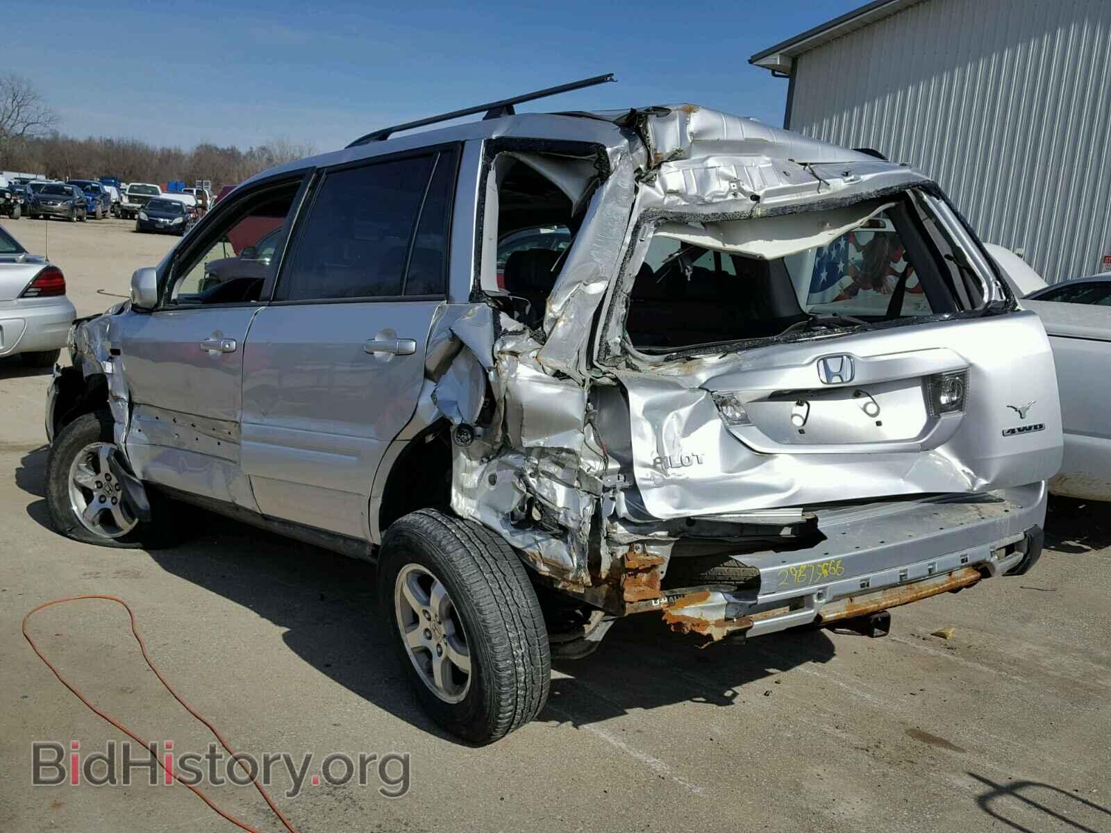 2006 HONDA PILOT - VIN: 2HKYF18626H505744 - Фото 3