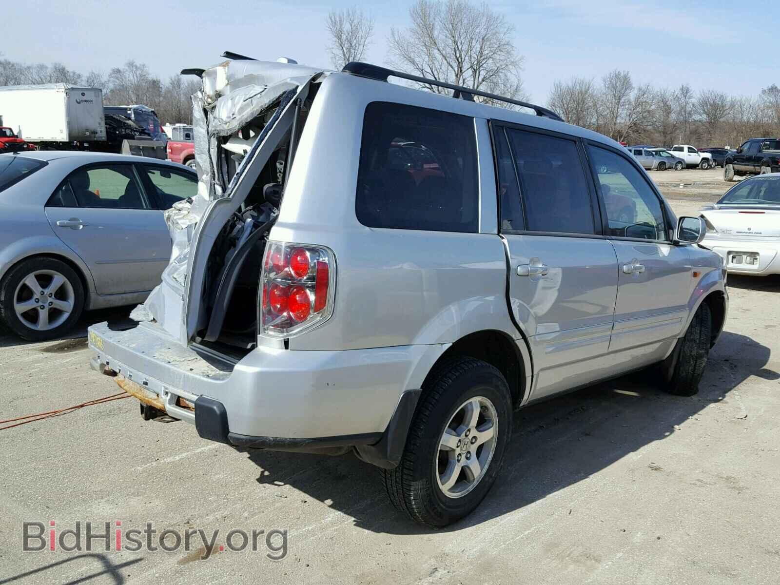 2006 HONDA PILOT - VIN: 2HKYF18626H505744 - Фото 4