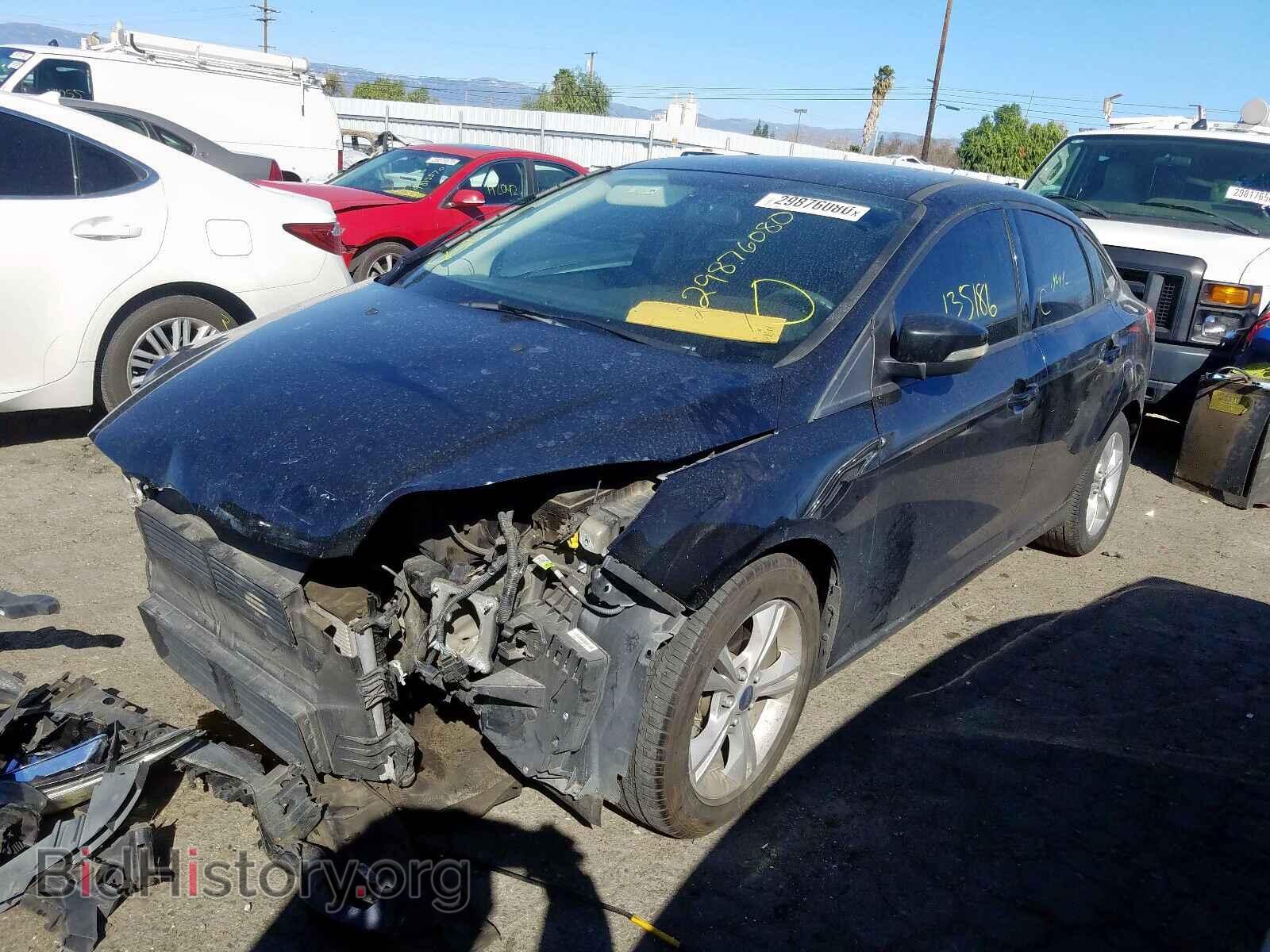 2014 FORD FOCUS - VIN: 1FADP3F25EL393092 - Фото 2