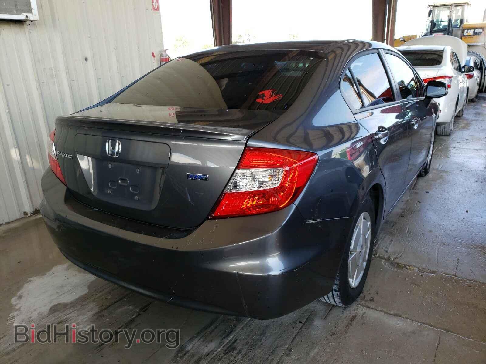 2012 HONDA CIVIC - VIN: 2HGFB2F68CH322642 - Фото 4