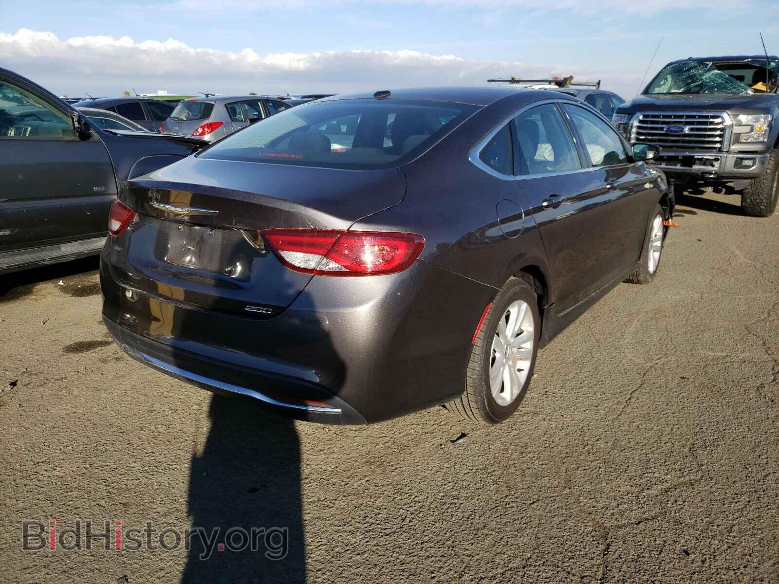 2015 CHRYSLER 200 - VIN: 1C3CCCAB2FN725167 - Фото 4