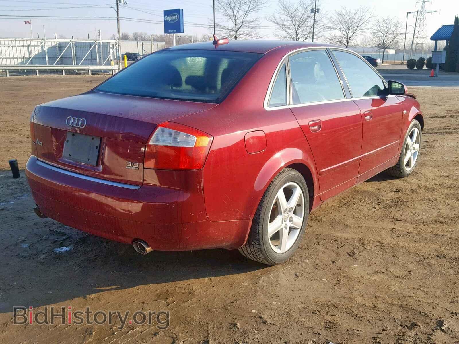 2005 AUDI A4 - VIN: WAULT68E25A048671 - Photo 4