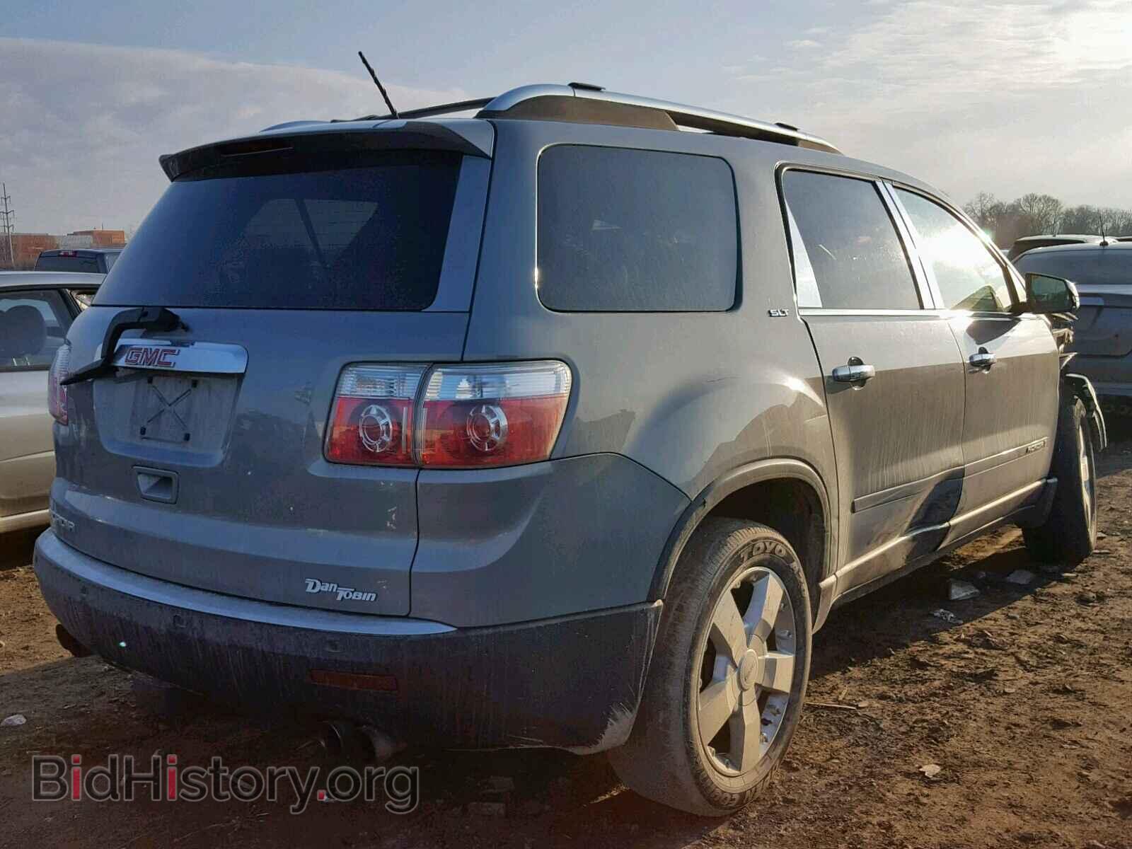 2008 GMC ACADIA SLT - VIN: 1GKER23788J237121 - Фото 4