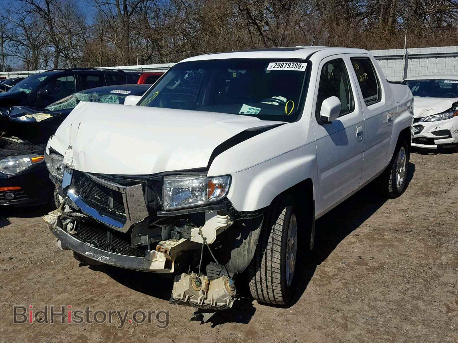 2011 HONDA RIDGELINE - VIN: 5FPYK1F50BB454122 - Фото 2