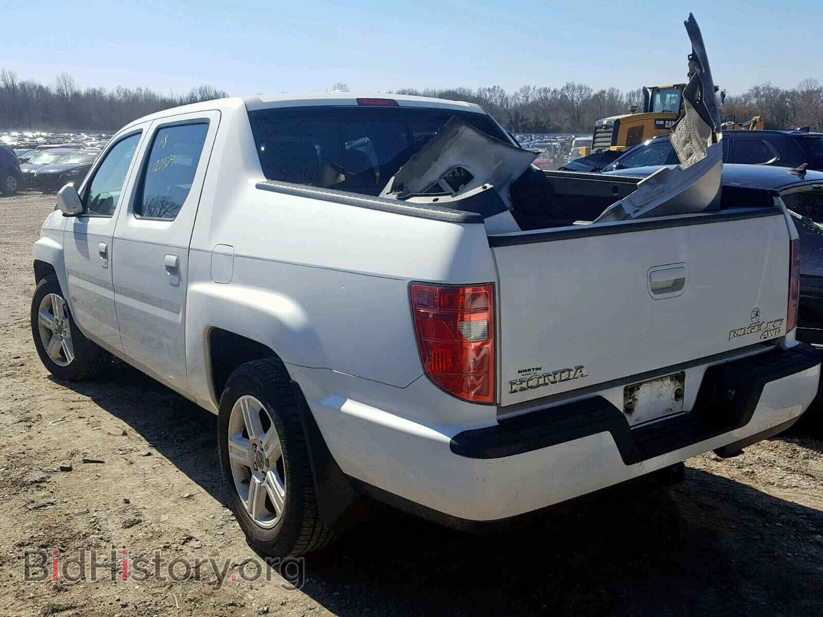 2011 HONDA RIDGELINE - VIN: 5FPYK1F50BB454122 - Фото 3