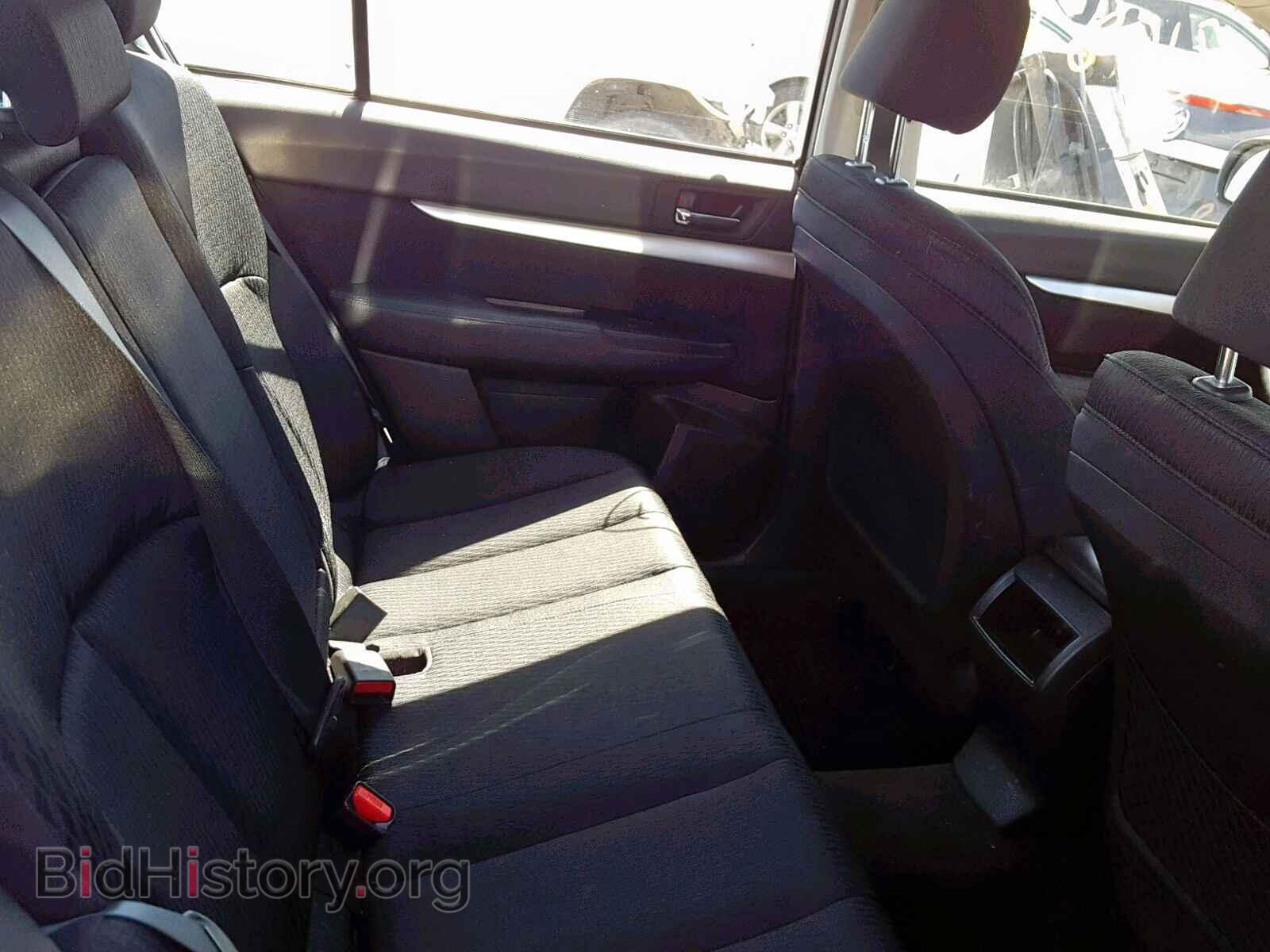 2012 SUBARU LEGACY - VIN: 4S3BMBF61C3009779 - Фото 6