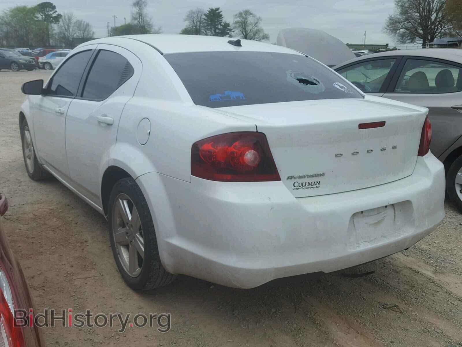 2013 DODGE AVENGER - VIN: 1C3CDZABXDN516790 - Фото 3