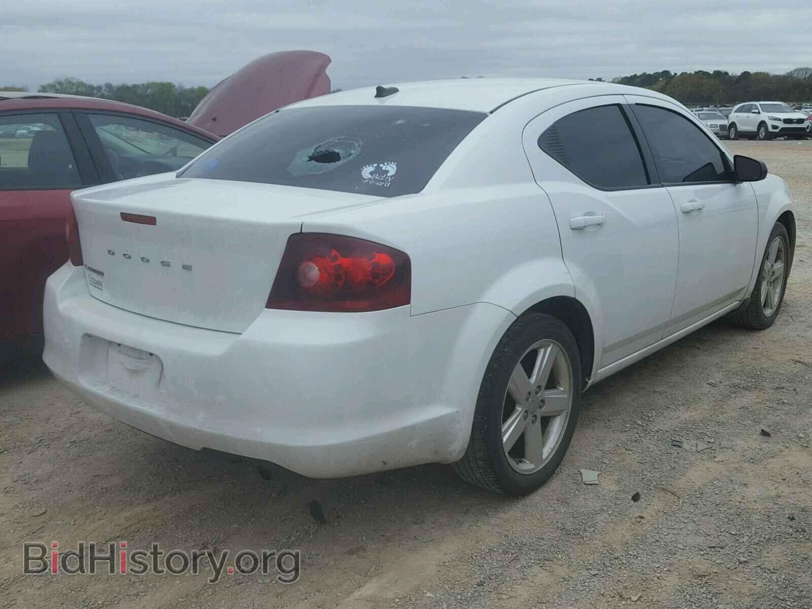 2013 DODGE AVENGER - VIN: 1C3CDZABXDN516790 - Фото 4