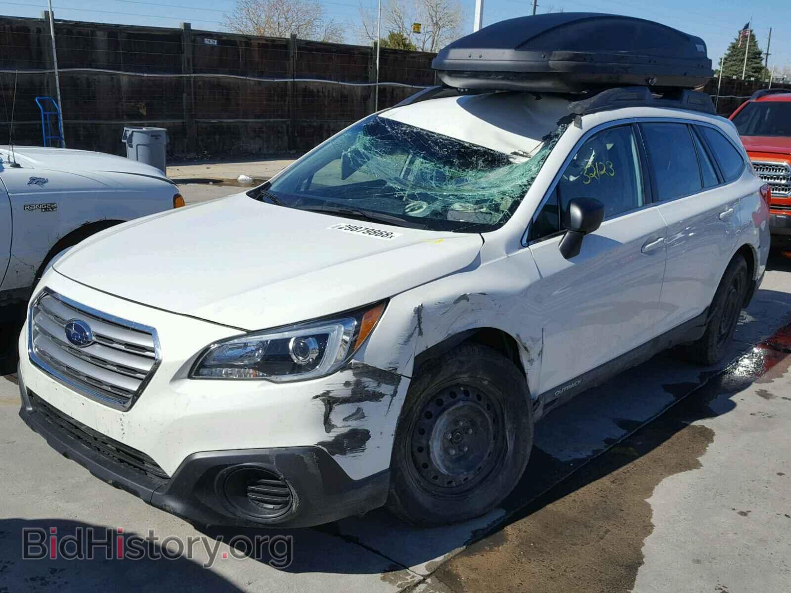 2015 SUBARU OUTBACK - VIN: 4S4BSAAC6F3323425 - Фото 2