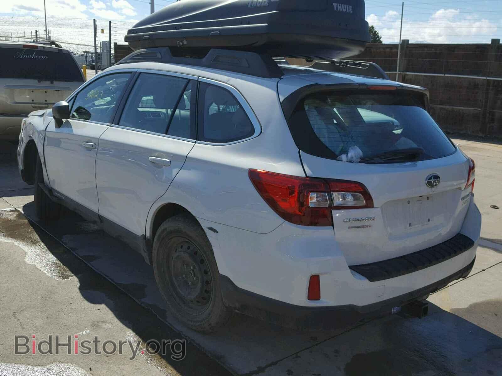 2015 SUBARU OUTBACK - VIN: 4S4BSAAC6F3323425 - Фото 3