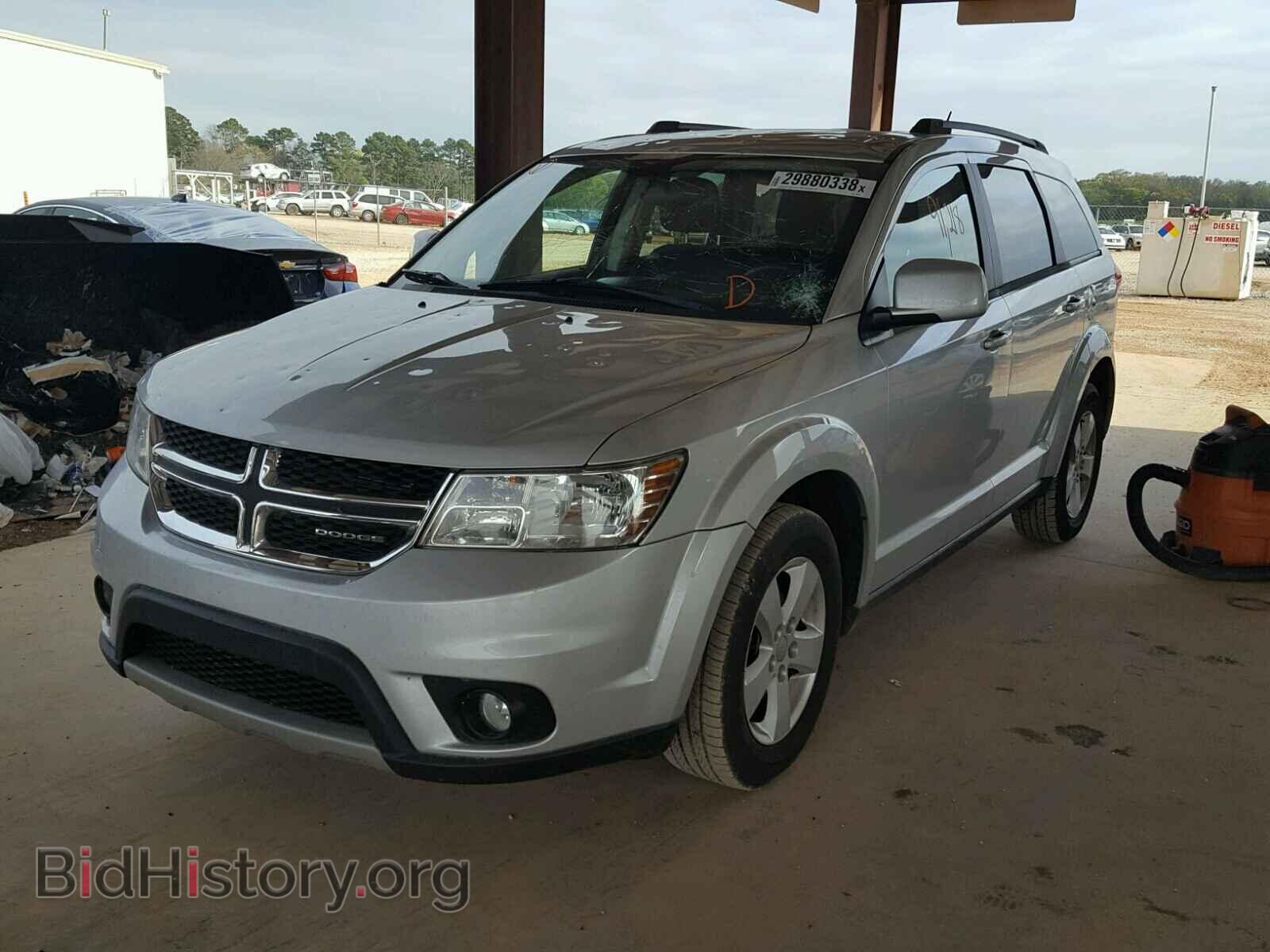 2012 DODGE JOURNEY - VIN: 3C4PDCBG9CT158827 - Фото 2