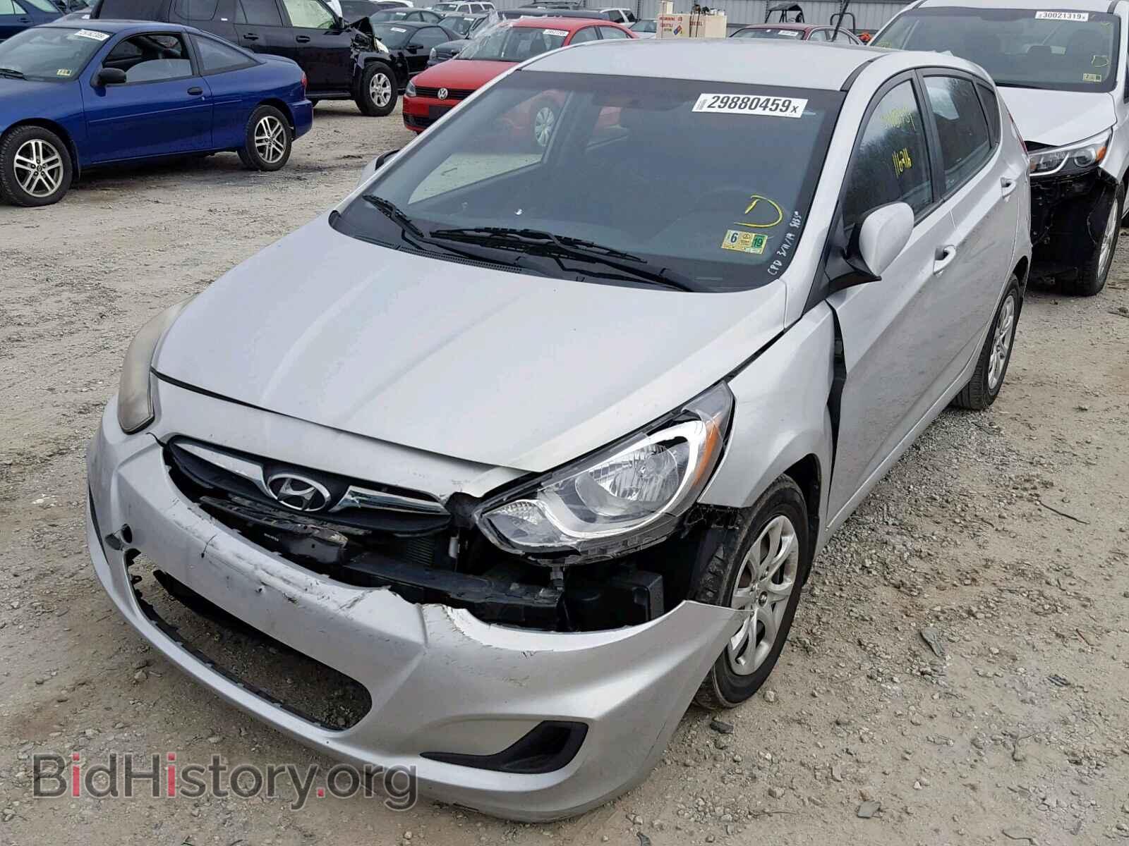2014 HYUNDAI ACCENT - VIN: KMHCT5AE7EU151103 - Фото 2