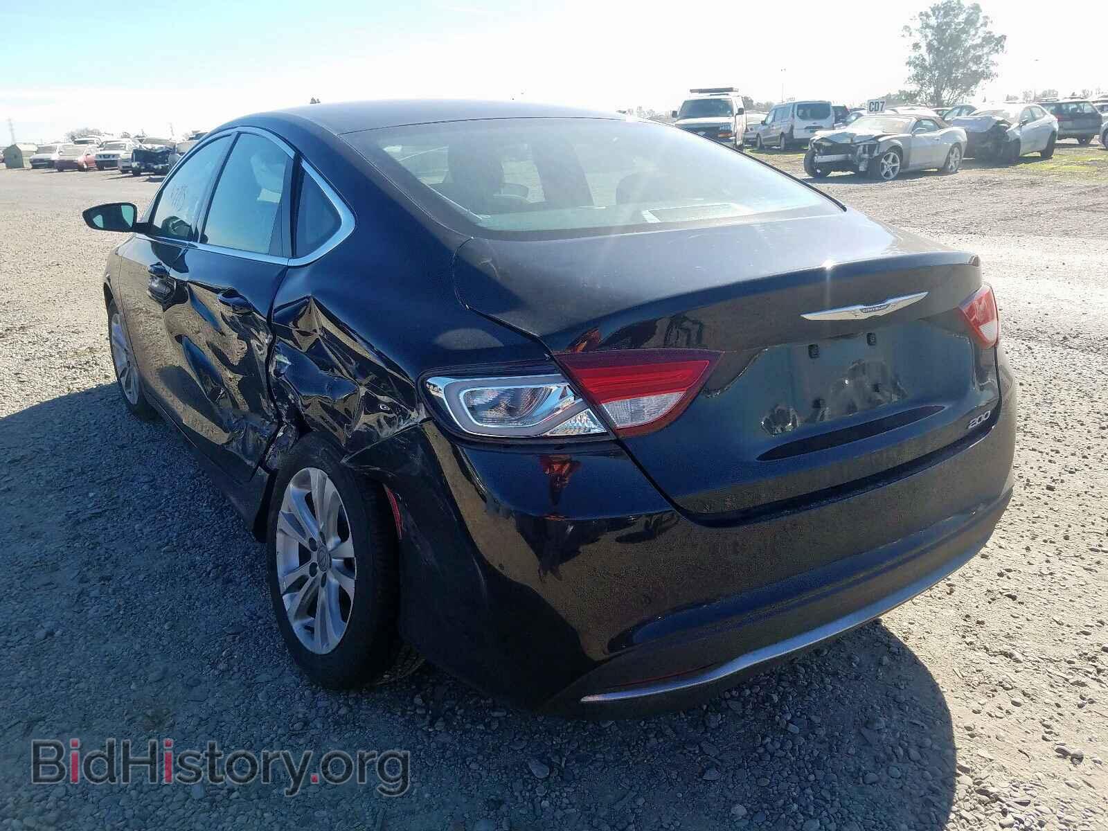 2016 CHRYSLER 200 - VIN: 1C3CCCAB7GN169925 - Photo 3