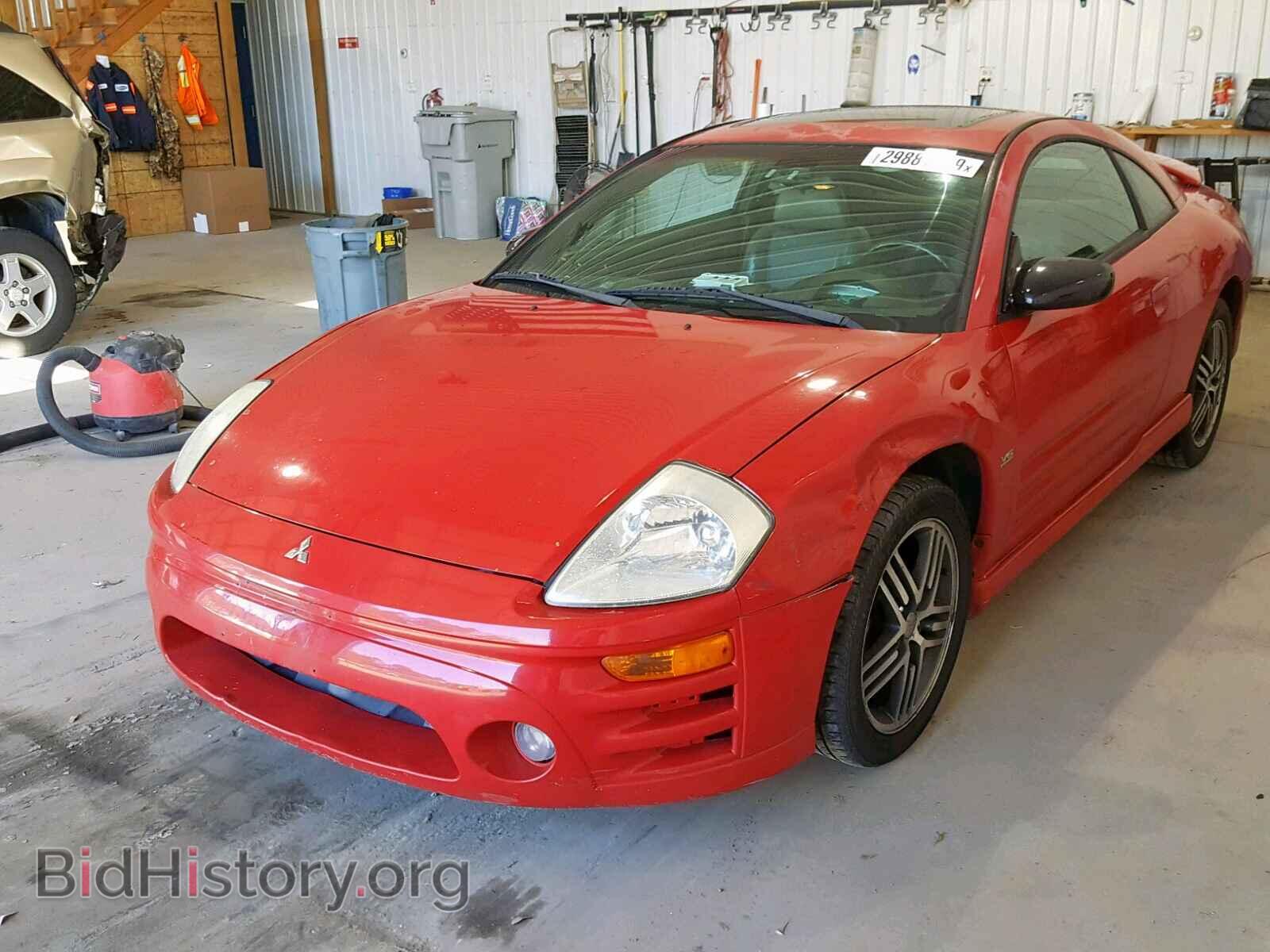 2003 MITSUBISHI ECLIPSE - VIN: 4A3AC74HX3E158029 - Фото 2