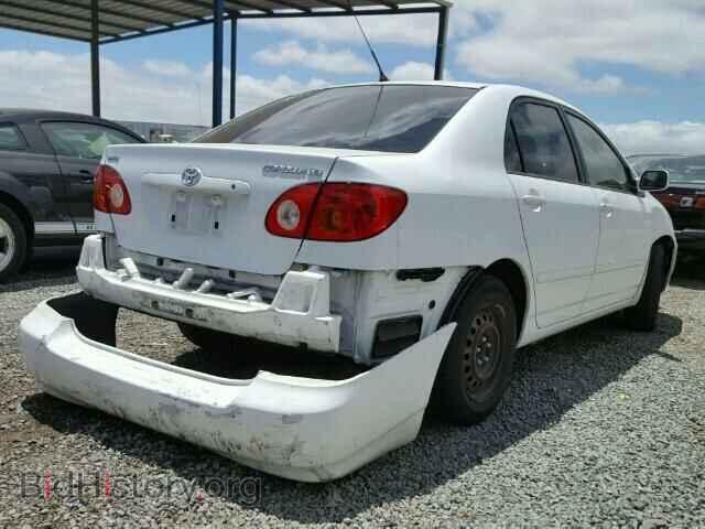 2003 TOYOTA COROLLA - VIN: 1NXBR32E73Z043266 - Фото 4