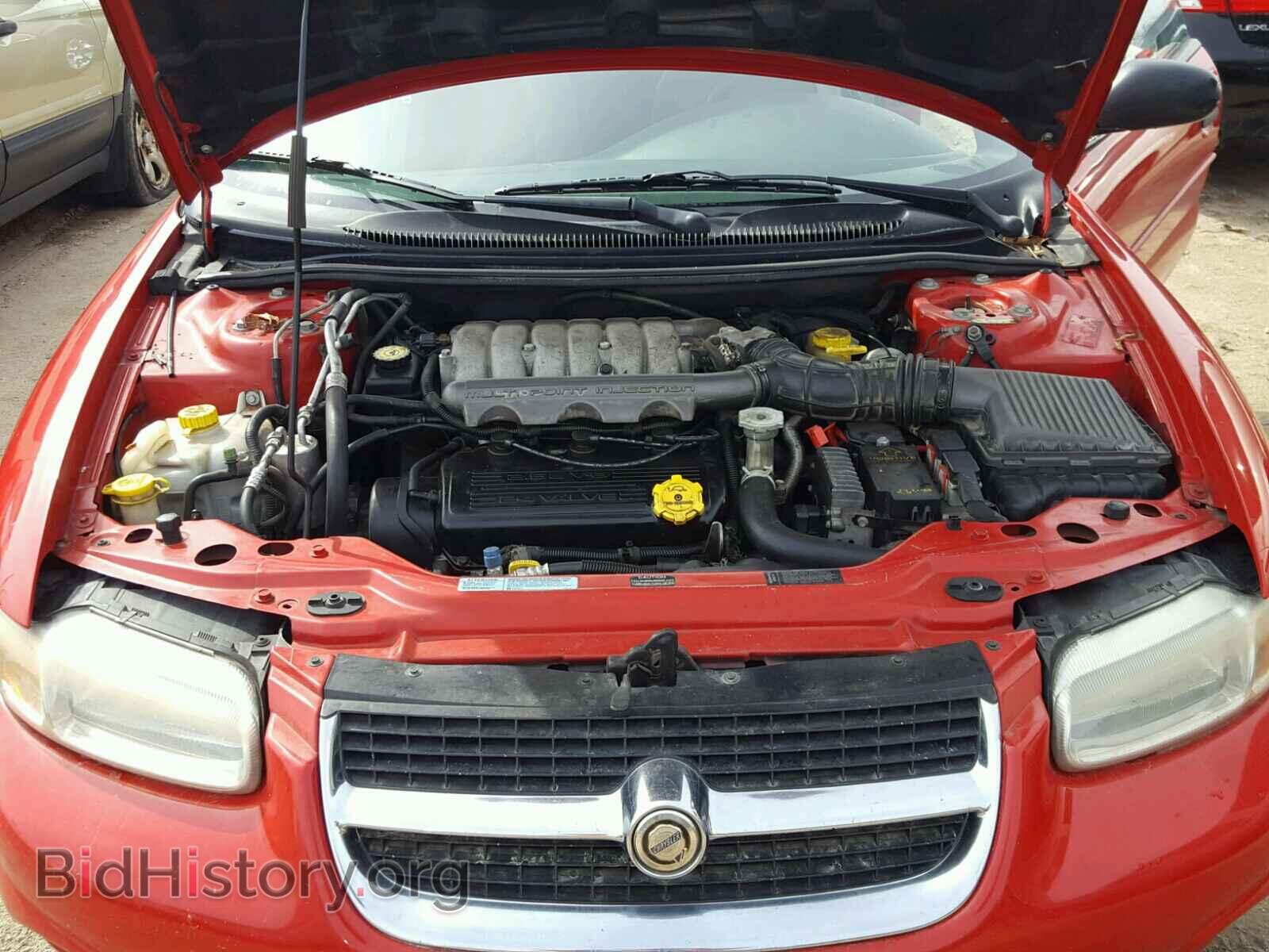 1998 CHRYSLER SEBRING - VIN: 3C3EL45H6WT266416 - Фото 7