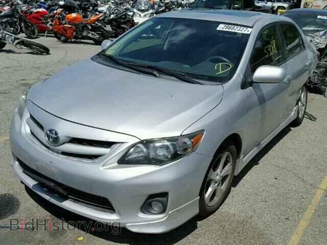 2011 TOYOTA COROLLA - VIN: 2T1BU4EE9BC701346 - Фото 2