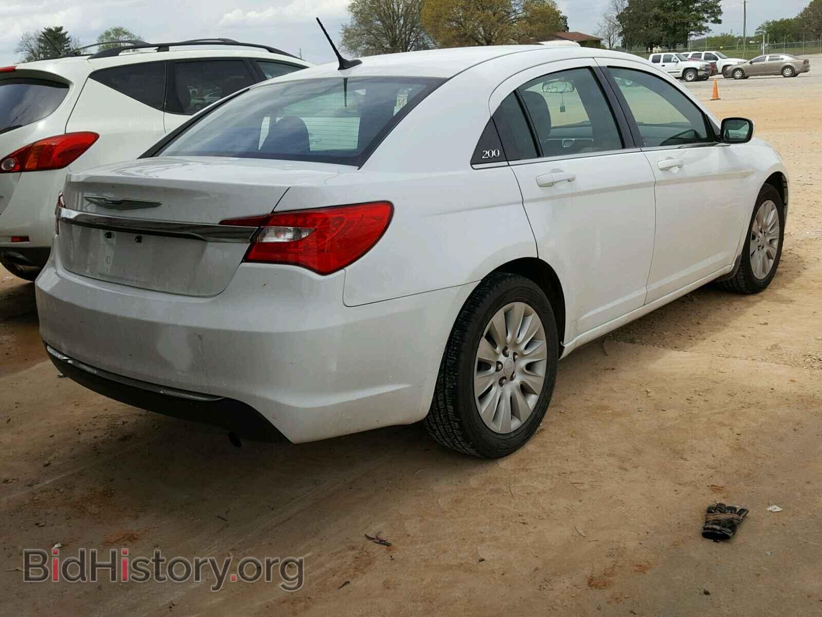 2014 CHRYSLER 200 - VIN: 1C3CCBAB7EN213980 - Фото 4
