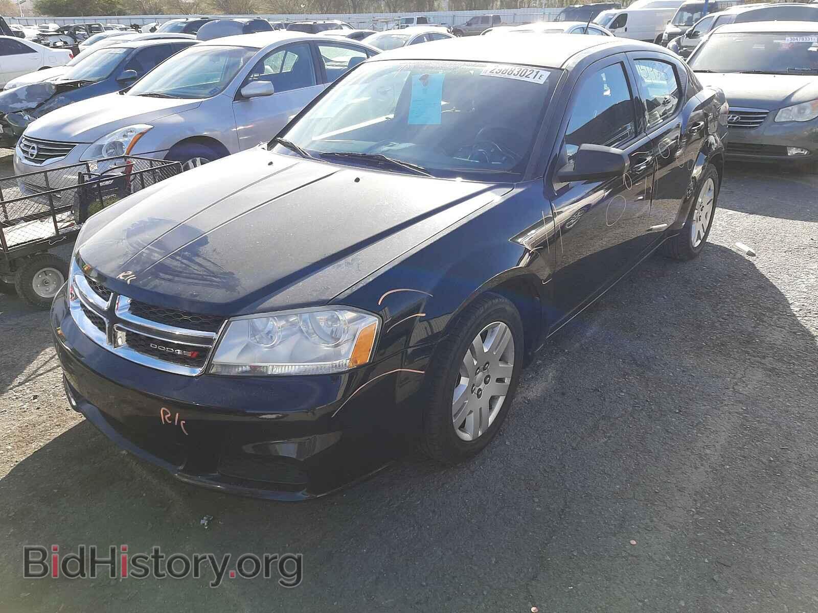 2013 DODGE AVENGER - VIN: 1C3CDZAB1DN754382 - Photo 2