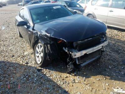 2012 Audi A7 A7 Prestig, черный — VIN WAUSGAFC8CN031819, Copart