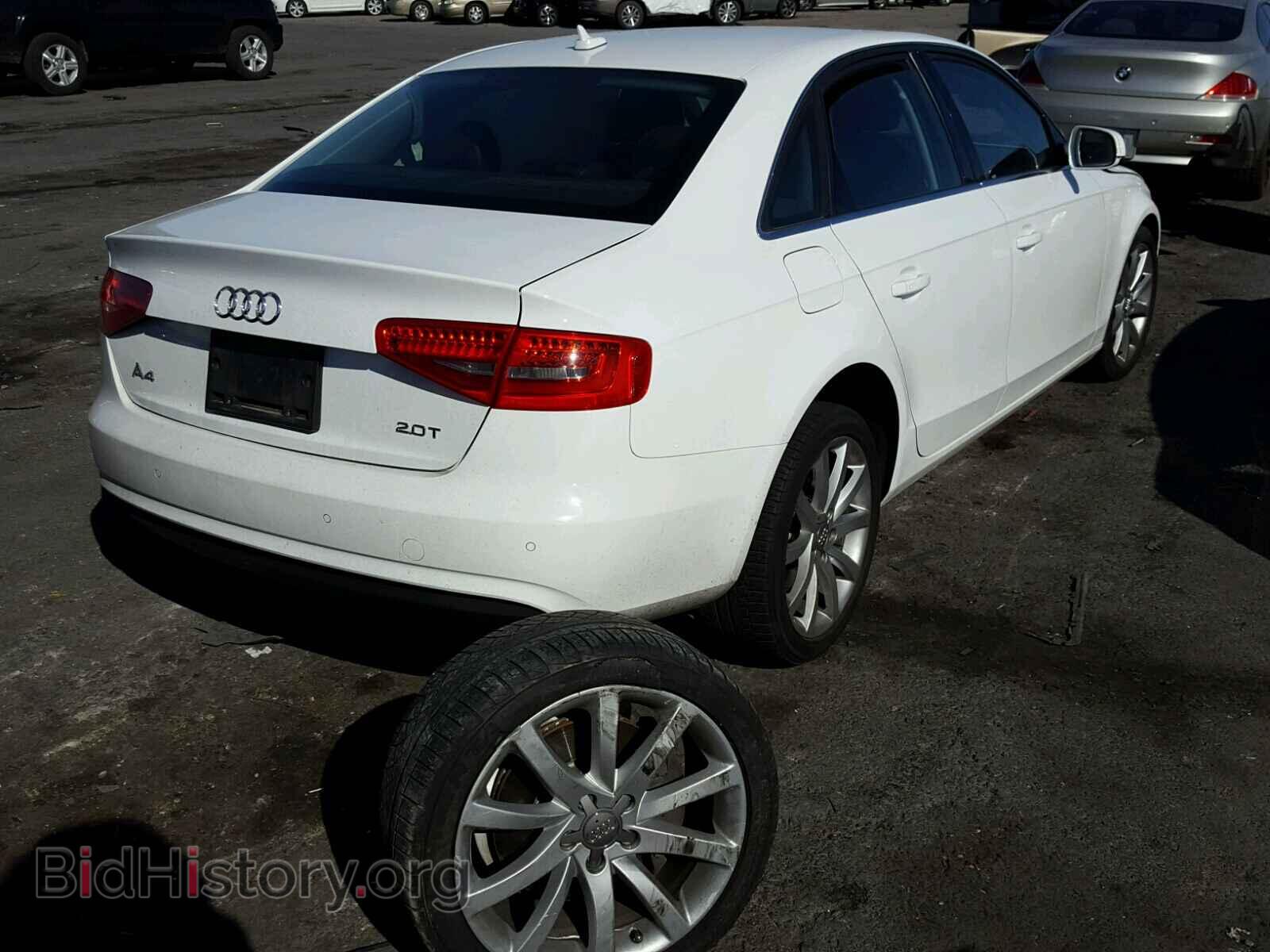 2013 AUDI A4 - VIN: WAUEFAFL8DN025360 - Фото 4