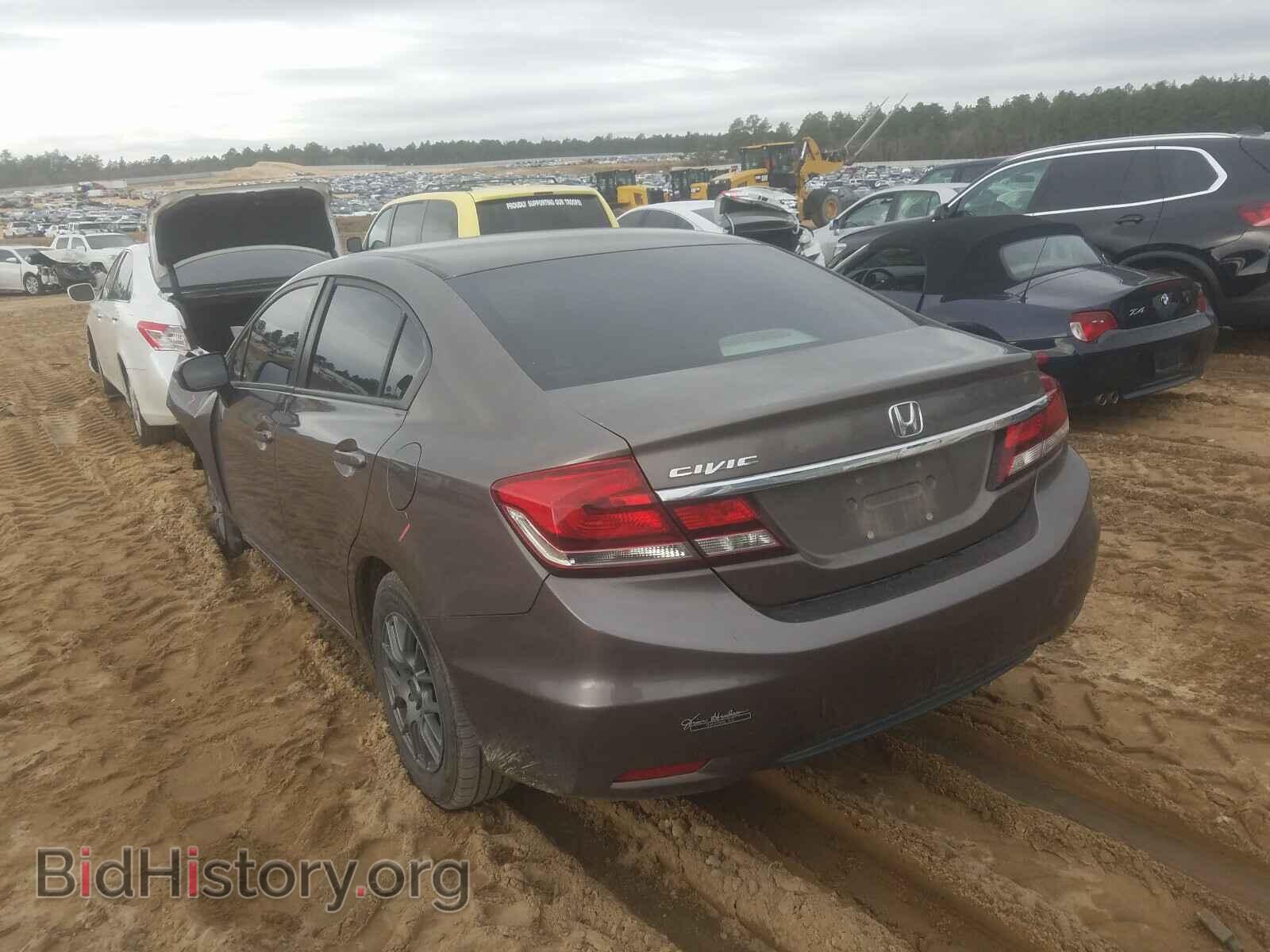 2015 HONDA CIVIC - VIN: 2HGFB2F50FH537301 - Фото 3