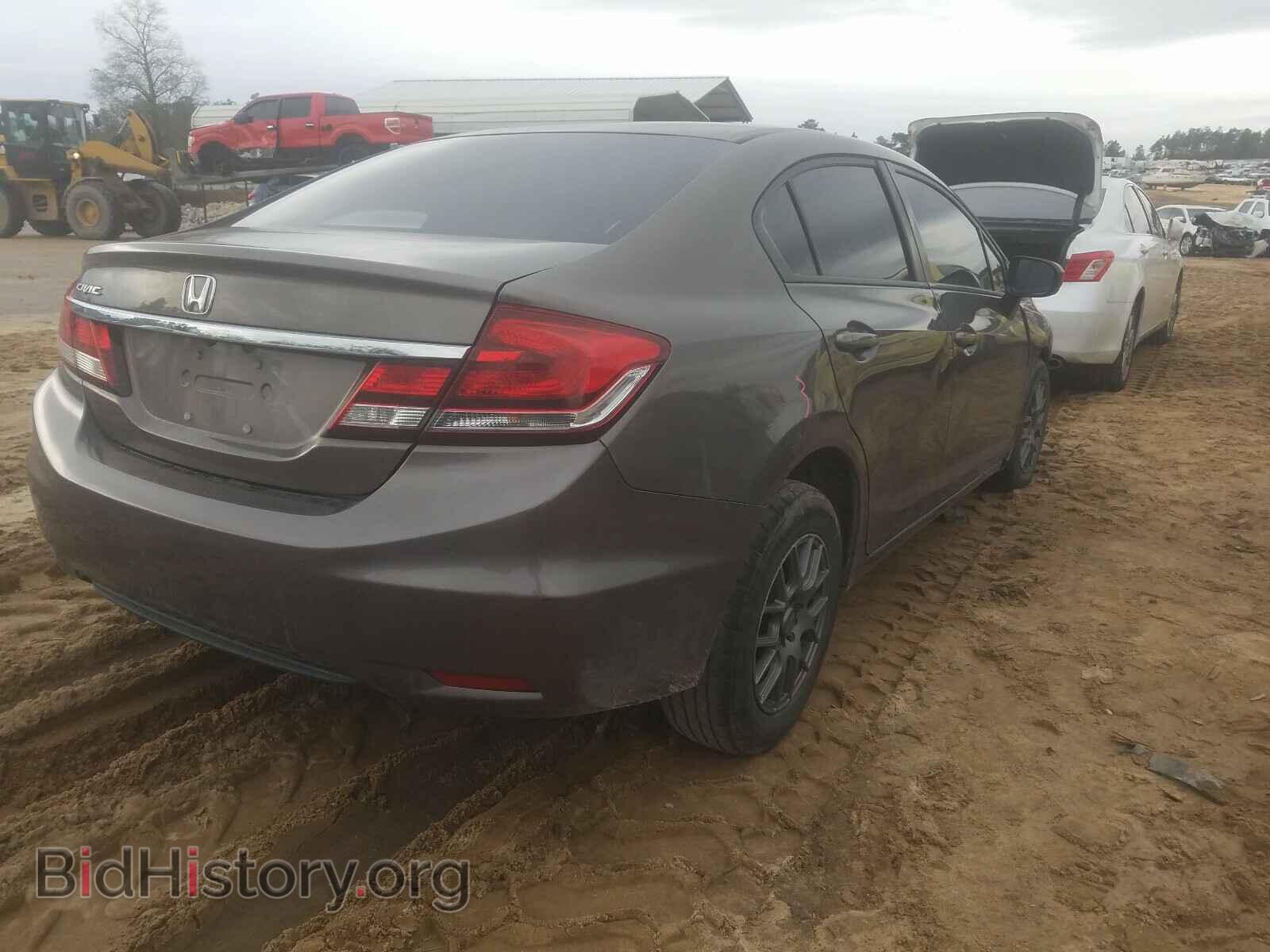 2015 HONDA CIVIC - VIN: 2HGFB2F50FH537301 - Фото 4