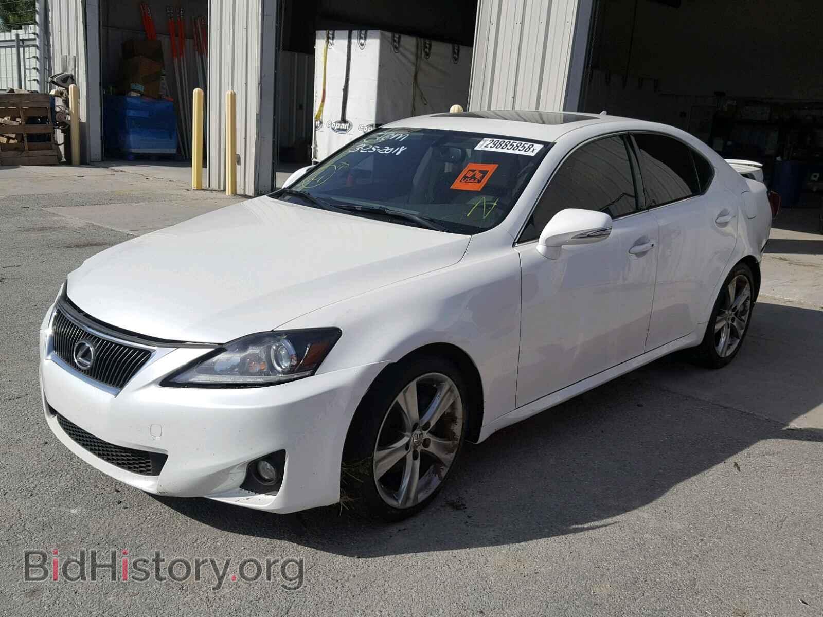 2012 LEXUS IS250 - VIN: JTHBF5C24C5180798 - Фото 2