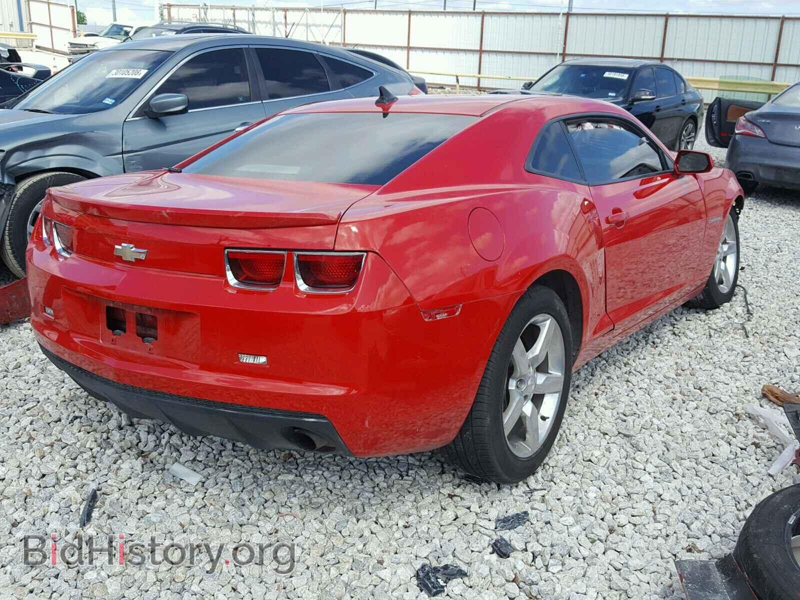 2012 CHEVROLET CAMARO - VIN: 2G1FB1E35C9182696 - Фото 4