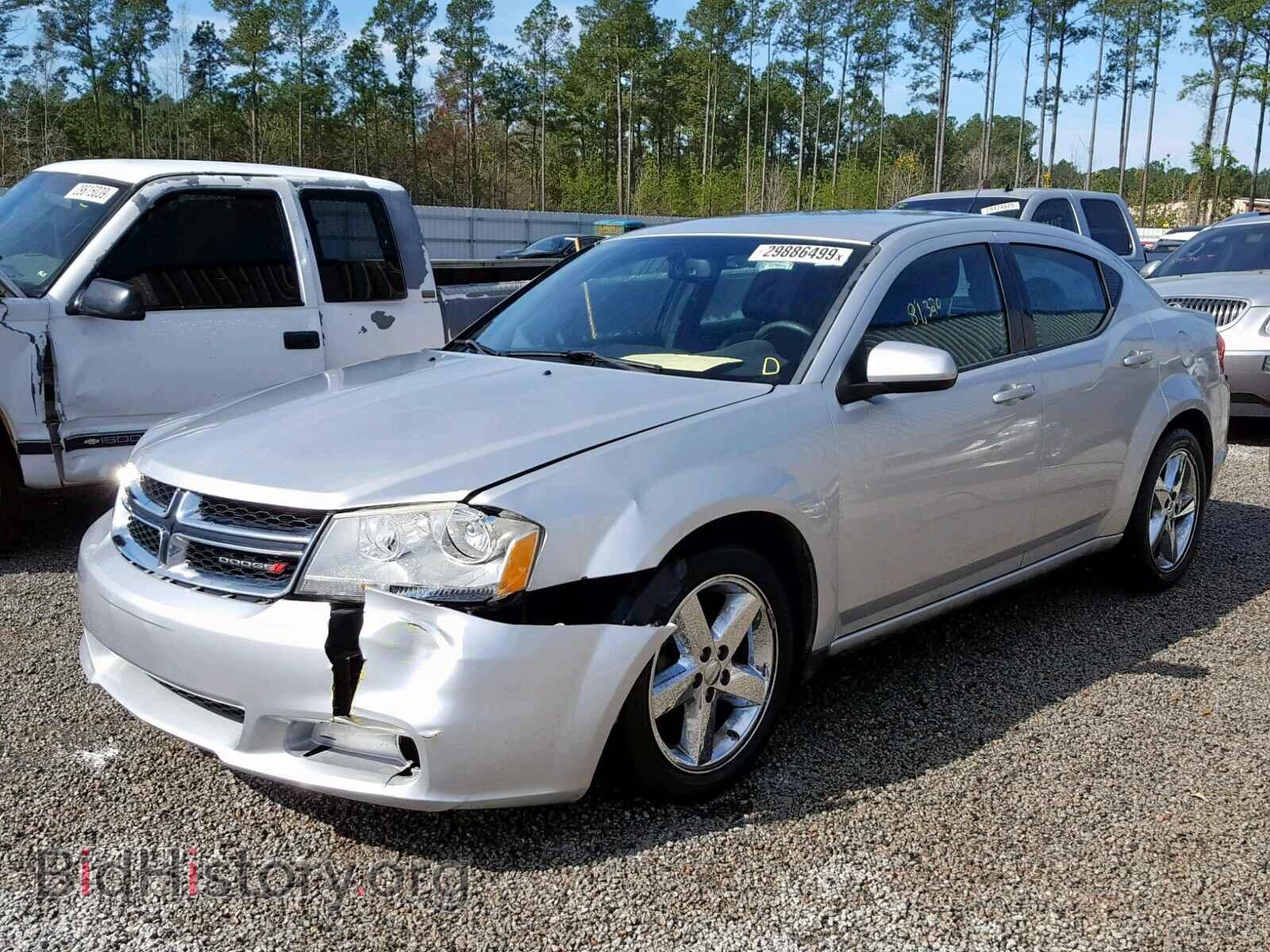 2011 DODGE AVENGER - VIN: 1B3BD2FG5BN519419 - Фото 2