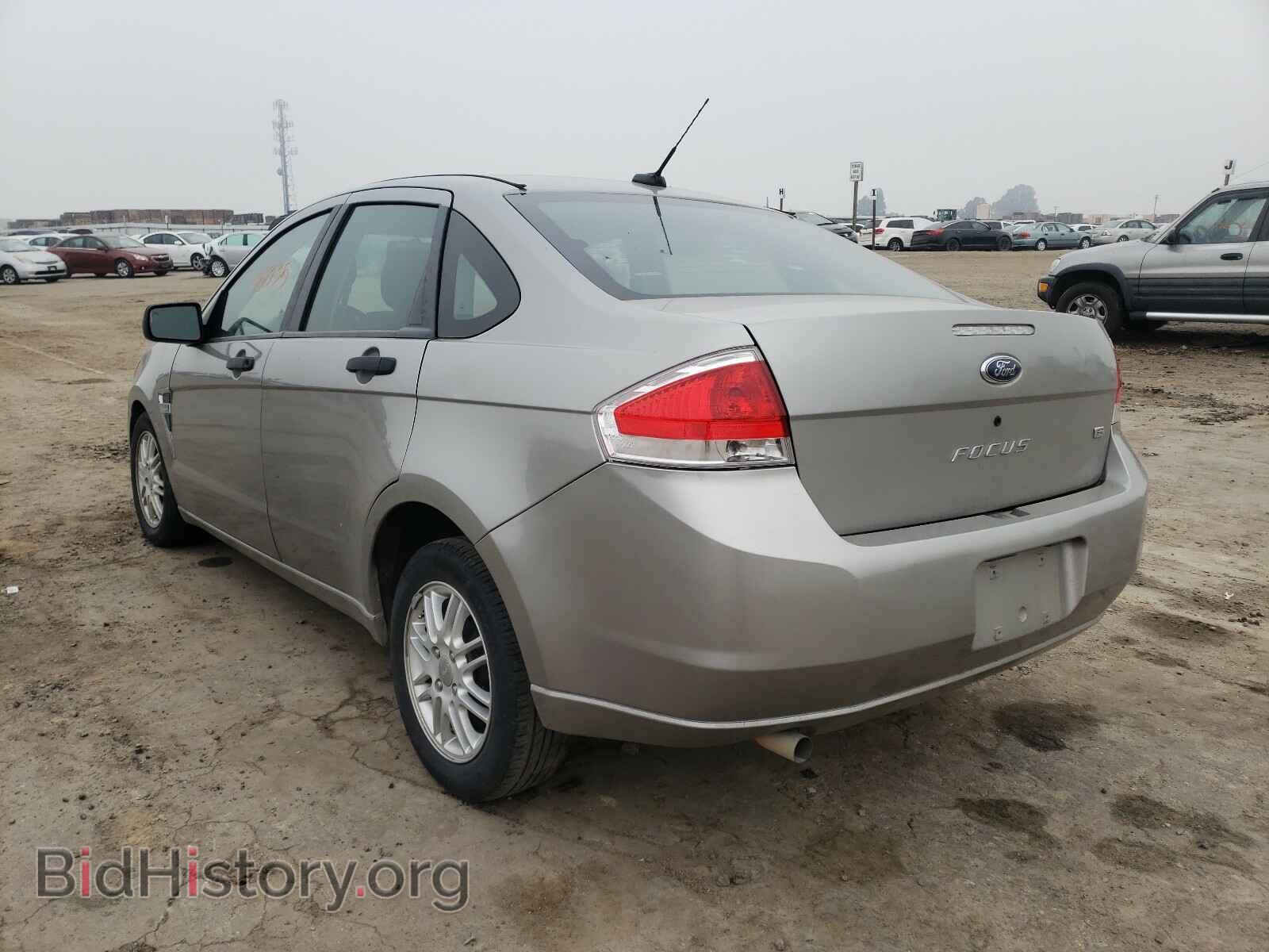 2008 FORD FOCUS - VIN: 1FAHP35N58W273552 - Фото 3