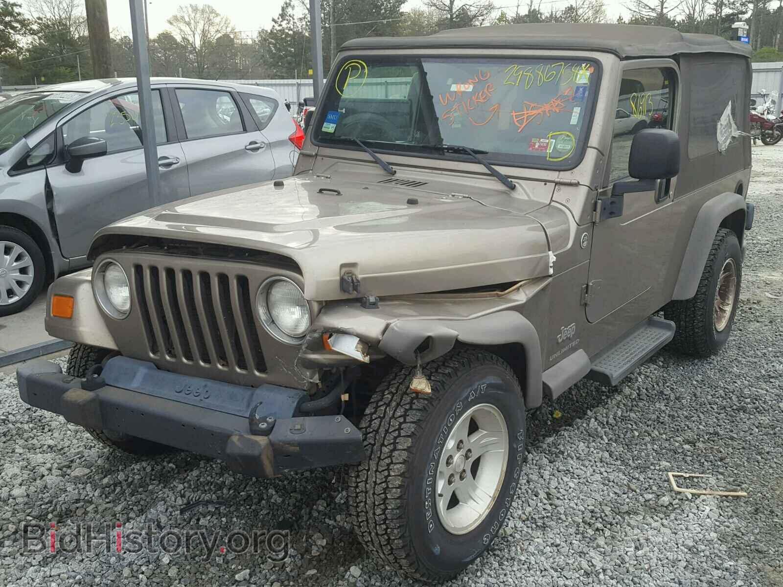 2005 JEEP WRANGLER - VIN: 1J4FA44S05P342700 - Фото 2