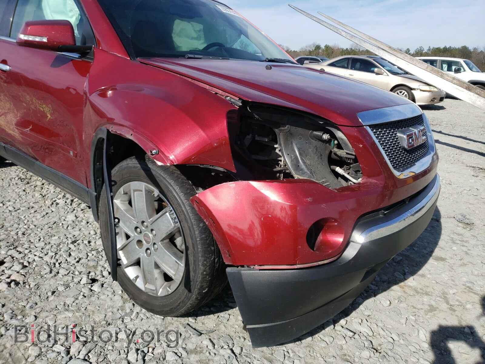 2010 GMC ACADIA - VIN: 1GKLRNED8AJ141538 - Фото 9