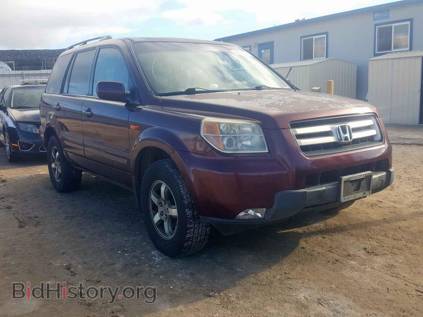Photo 5FNYF28757B016978 - HONDA PILOT 2007