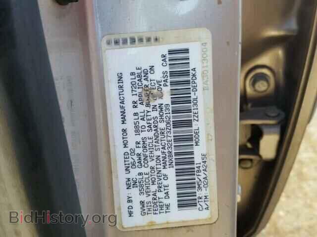 2003 TOYOTA COROLLA - VIN: 1NXBR32E73Z062139 - Photo 10