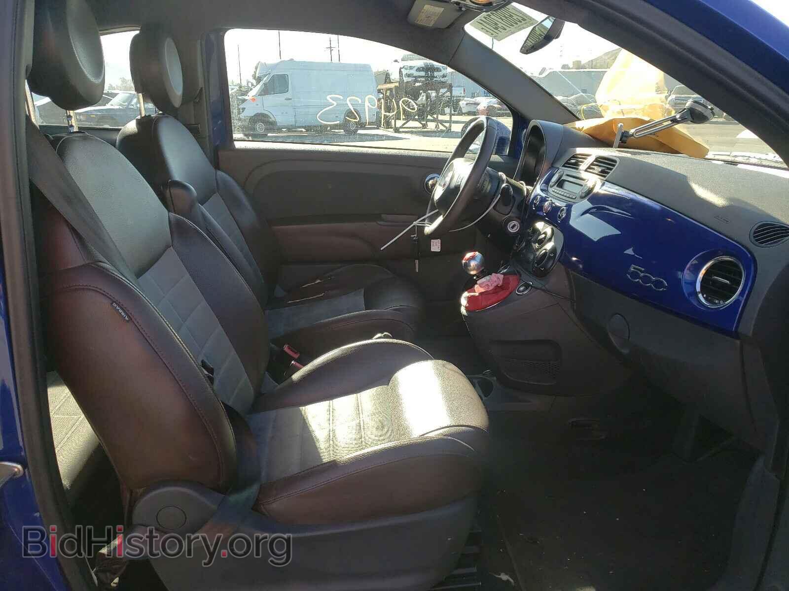 2012 FIAT 500 - VIN: 3C3CFFBR0CT233852 - Фото 5