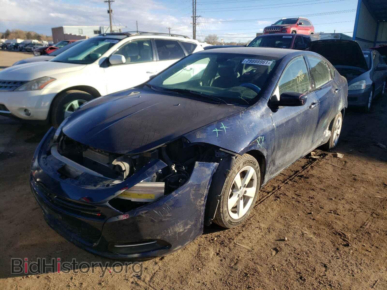 2016 DODGE DART - VIN: 1C3CDFBA2GD604683 - Фото 2
