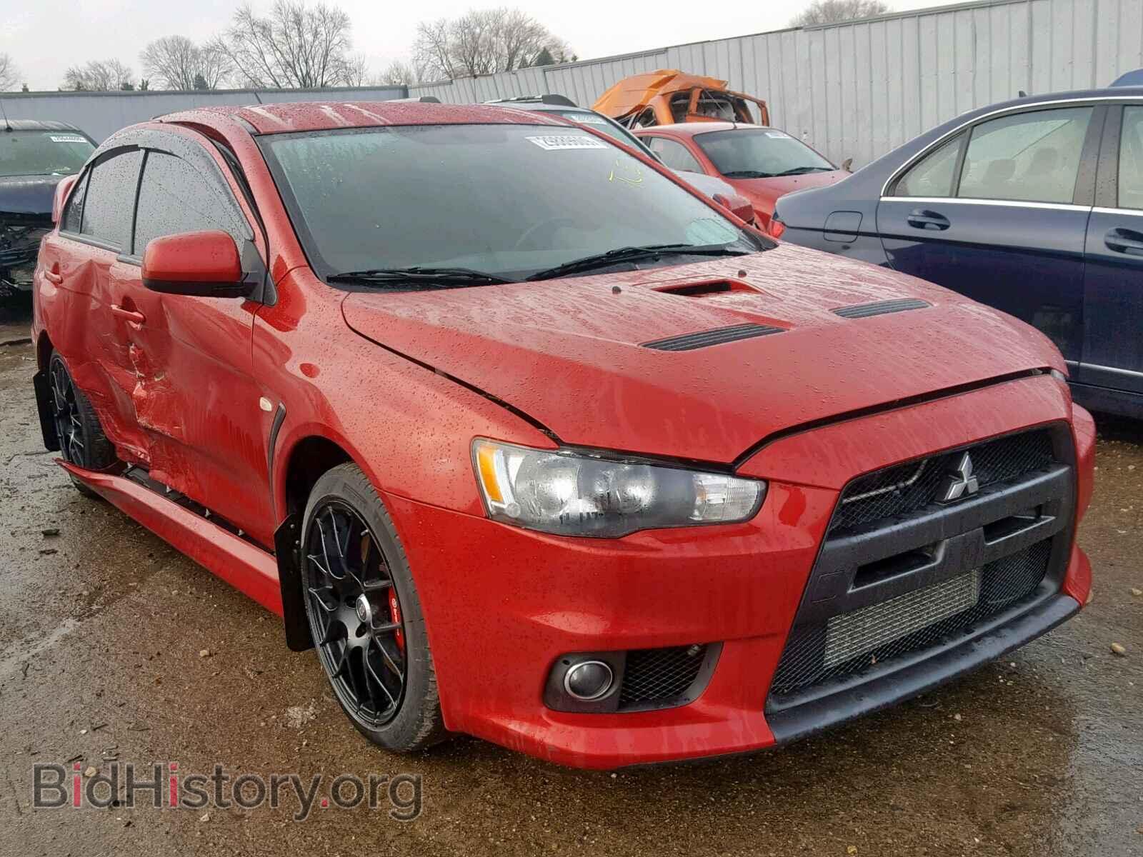 Photo JA32W8FV5EU006996 - MITSUBISHI EVO 2014
