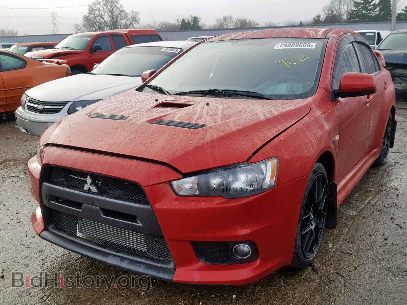 2014 MITSUBISHI EVO - VIN: JA32W8FV5EU006996 - Фото 2