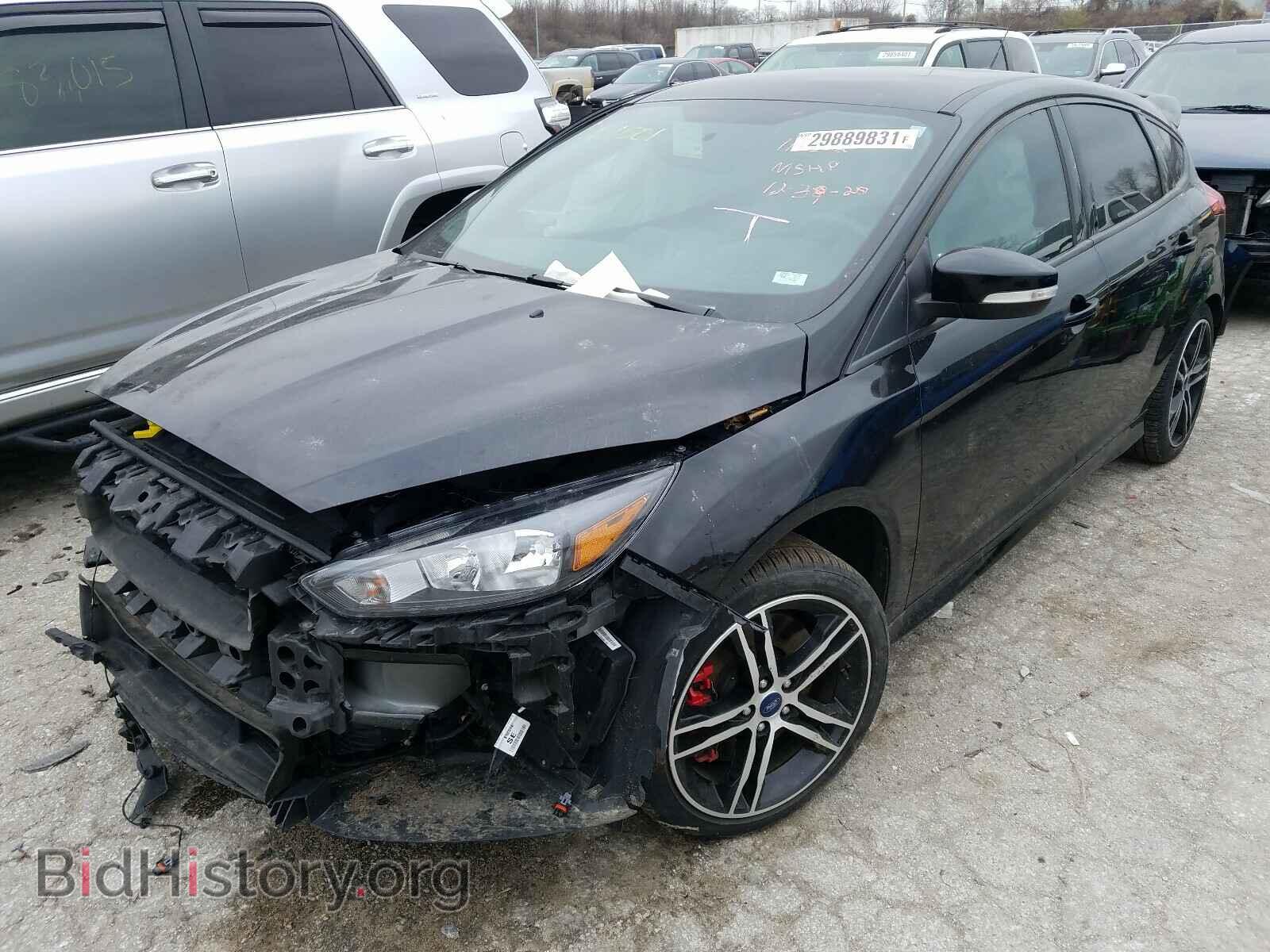 2018 FORD FOCUS - VIN: 1FADP3L90JL244407 - Фото 2