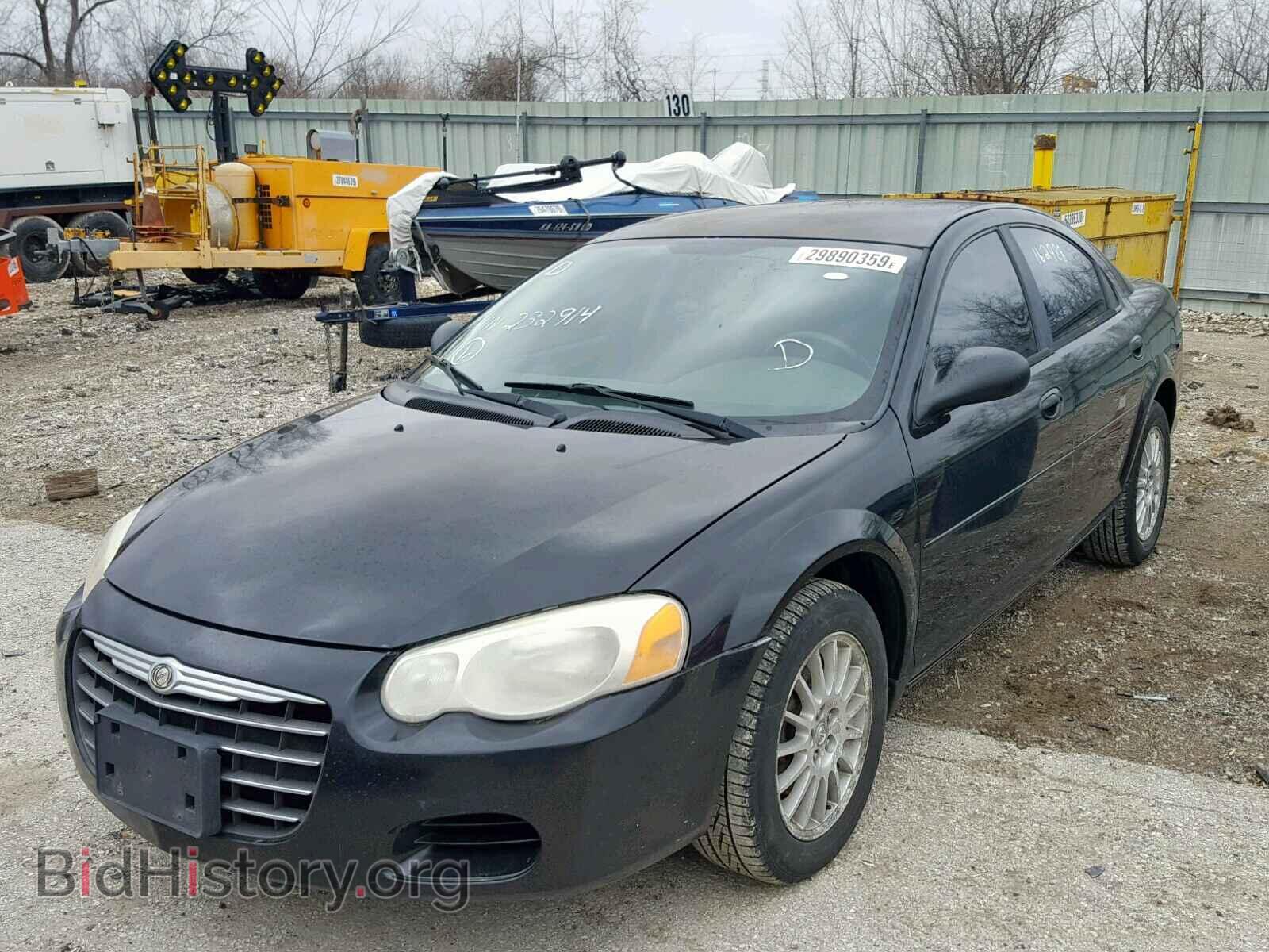 2006 CHRYSLER SEBRING - VIN: 1C3EL46X96N232914 - Фото 2