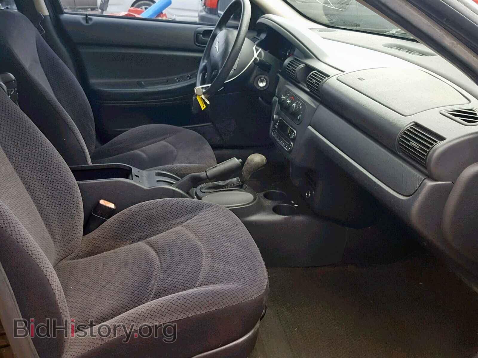2006 CHRYSLER SEBRING - VIN: 1C3EL46X96N232914 - Фото 5