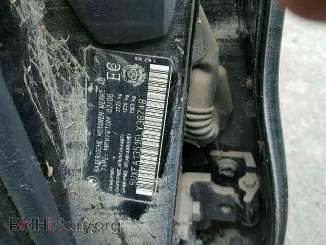 2006 BMW X5 - VIN: 5UXFA13516LY36748 - Photo 10