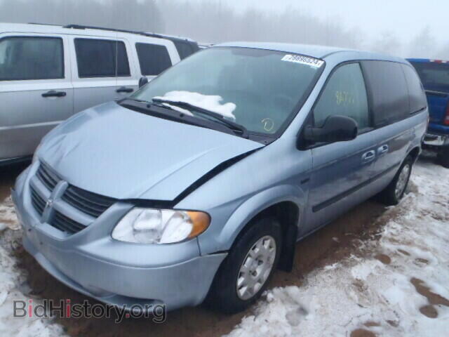 2005 DODGE CARAVAN - VIN: 1D4GP25R65B381428 - Фото 2