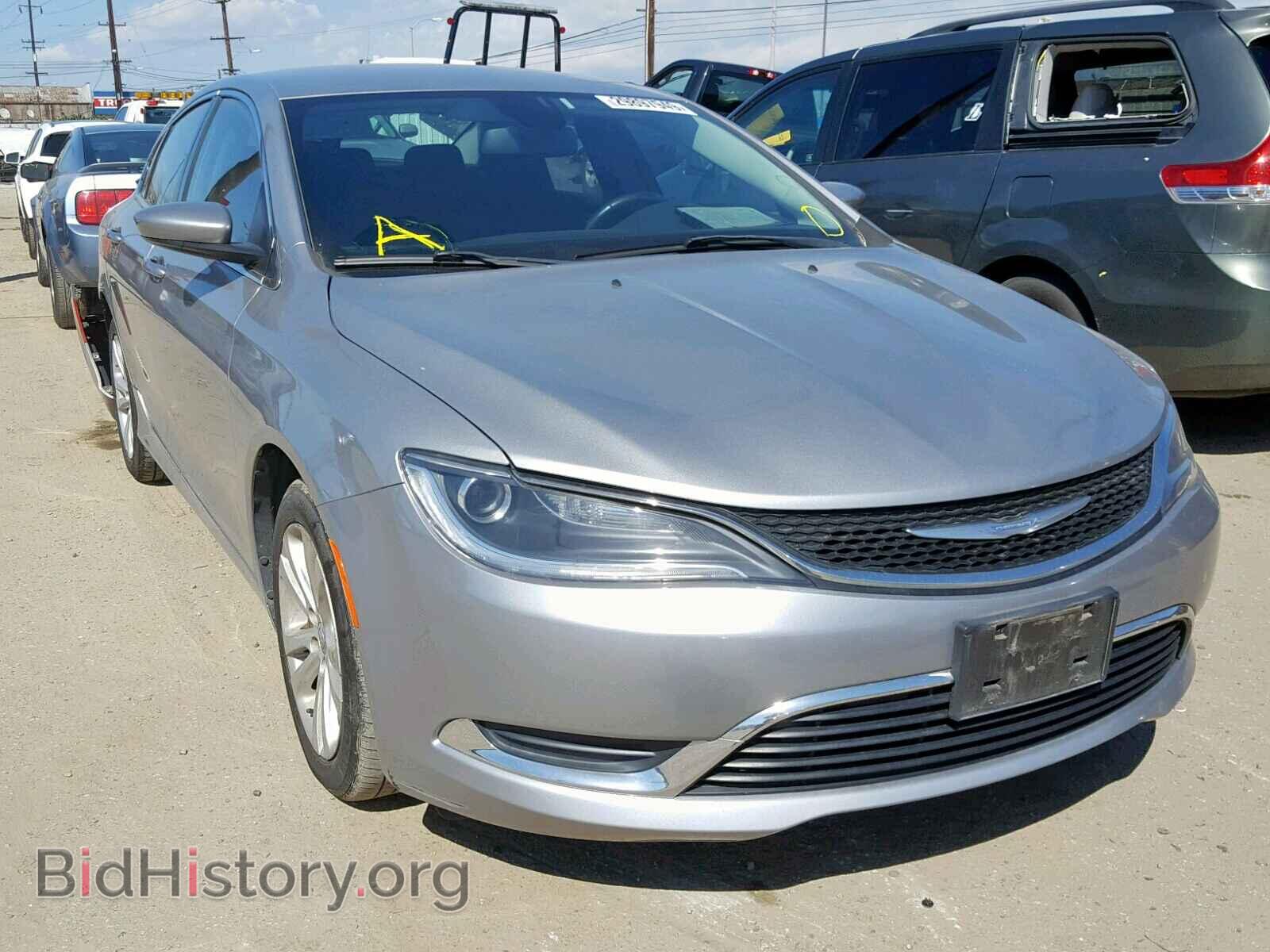 Photo 1C3CCCAB2FN603909 - CHRYSLER 200 2015