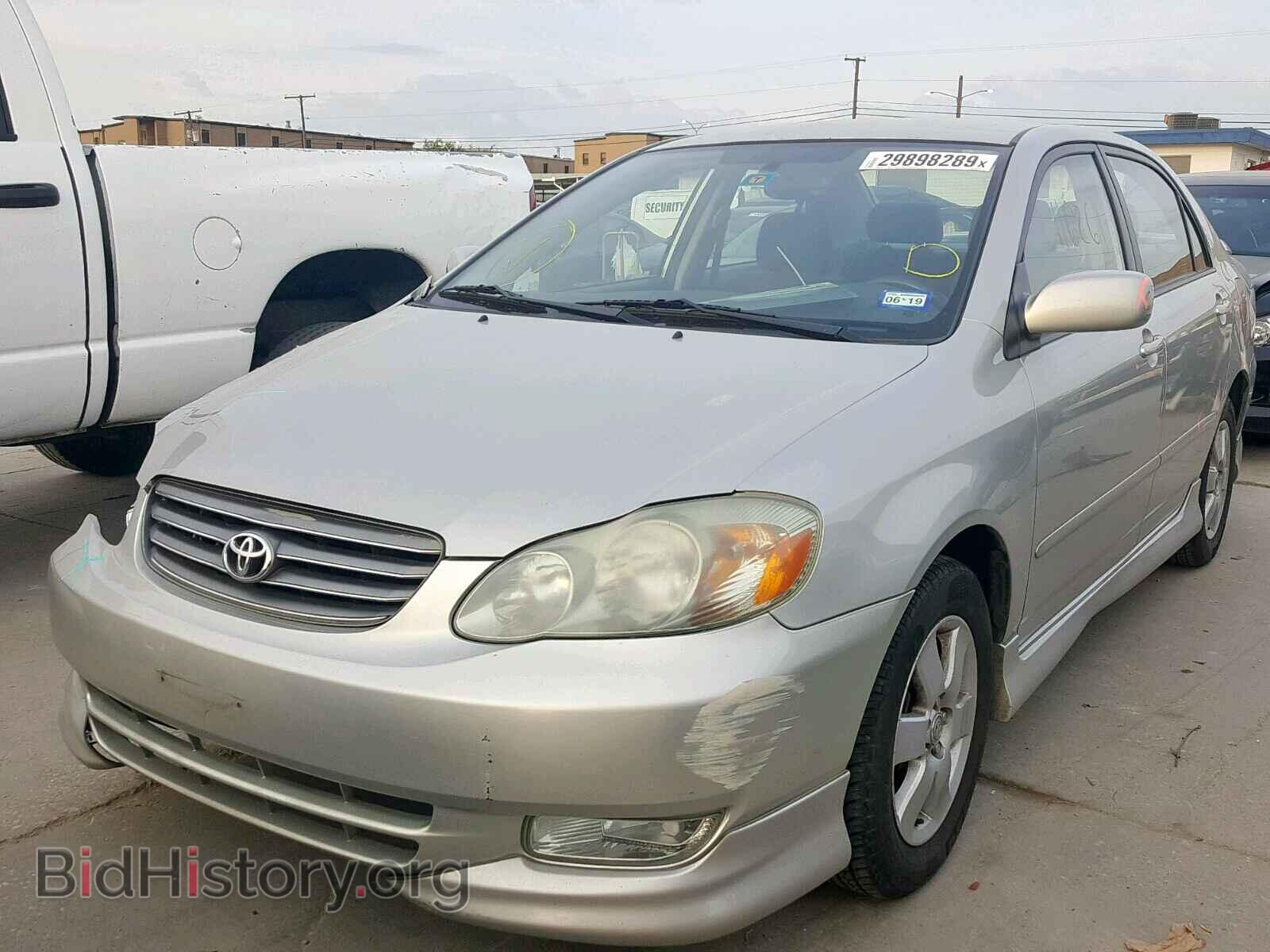2003 TOYOTA COROLLA - VIN: 1NXBR32E43Z082736 - Фото 2