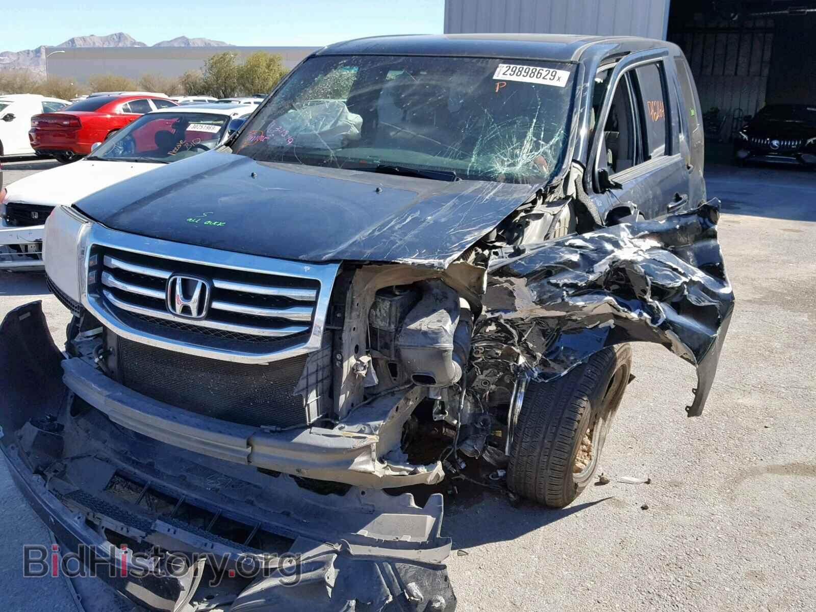 2012 HONDA PILOT EX - VIN: 5FNYF3H47CB028829 - Фото 2