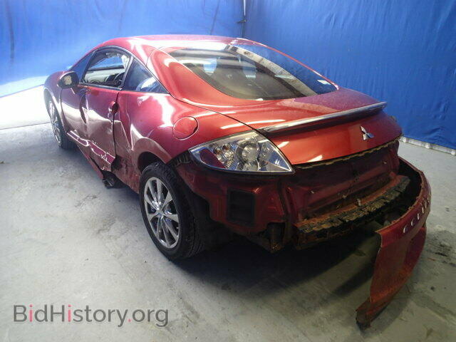 2009 MITSUBISHI ECLIPSE - VIN: 4A3AK24F89E012063 - Фото 3
