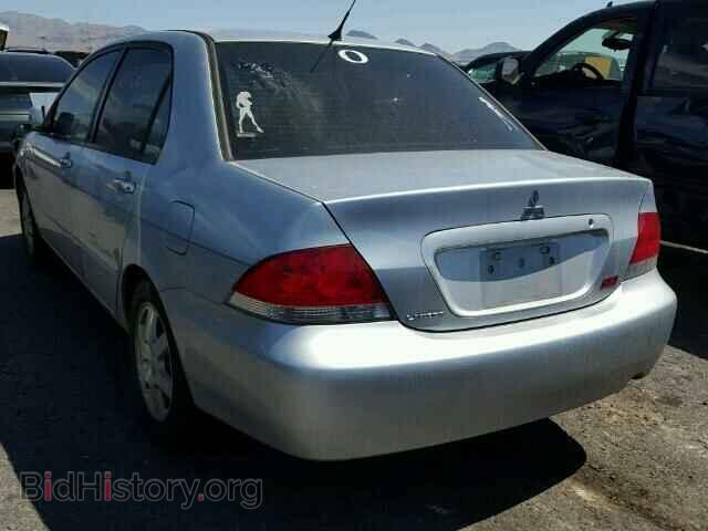 2006 MITSUBISHI LANCER - VIN: JA3AJ26E46U068088 - Фото 3
