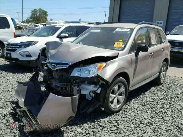 2015 SUBARU FORESTER - VIN: JF2SJABC6FH833431 - Фото 2